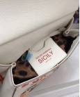 Сумка Dolce & Gabbana Sicily Meadow flowers Print White